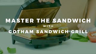 Master The Art Of Sandwich Making With The Gotham Steel Sandwich Grill [upl. by Rehsa946]