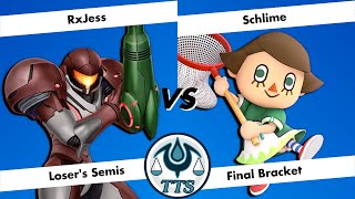 Tip the Scales 103  Losers Semis  RxJess Samus vs Schlime Villager [upl. by Brine]