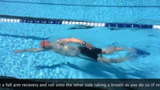 Qwik Kiwi Popov Swimming Drill [upl. by Annauqal674]