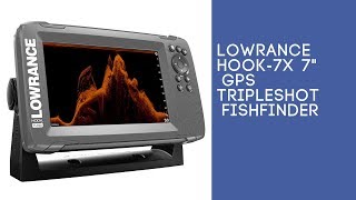 HOOK²7x 7quot GPS TripleShot Fishfinder [upl. by Silverstein]