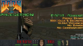 Doom 2 Phlegethon  MAP01 Advent [upl. by Nob]