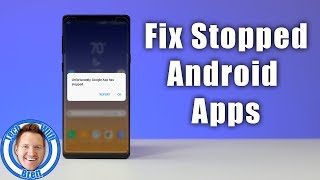 How to Fix Stopped Android Apps Change Permissions amp Set Defaults [upl. by Enileme543]