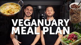 YOUR VEGANUARY MEAL PLAN  WEEK 1 🍌 [upl. by Neumeyer49]