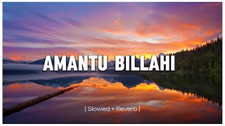 Relaxing Nasheed  Amantu Billahi   Slowed  Reverb   Copyright Free Nasheed [upl. by Lohner]