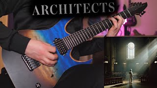 ARCHITECTS  DEAD BUTTERFLIES FULL GUITAR COVER [upl. by Rochester]