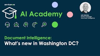 Whats new in Washington DC for Document Intelligence AI Academy [upl. by Dibbell]