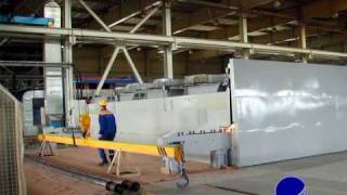 GRP Pipe Production Equipment and Technology – Discontinuous Filament Winding process [upl. by Maggie236]