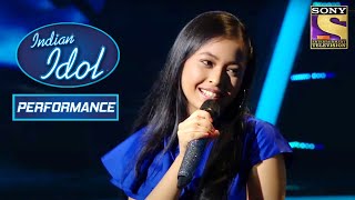 quotTere Mere Beech Meinquot पे Neelanjana ने दिया एक खूबसूरत Performance  Indian Idol Season 10 [upl. by Kelda739]