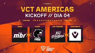 VCT Americas Kickoff  Fase de Grupos Dia 4 [upl. by Mozelle695]