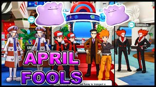 Theres Two Reds Two Of Everyone Ditto April Fools Joke in Poma  Pokemon Masters EX [upl. by Fries]