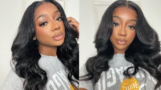 The EASIEST 5x5 Closure Wig Install  Pre Plucked amp Pre Curled  Beginner Friendly  Asteria Hair [upl. by Dara]