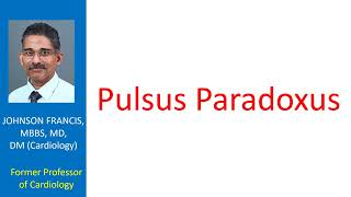 Pulsus Paradoxus [upl. by Yenor349]