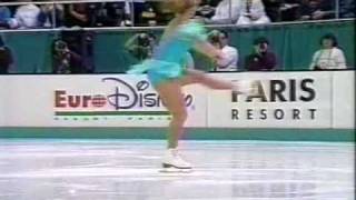 Tonya HardingGillooly USA  1992 Worlds Ladies Original Program [upl. by Ahsinik]