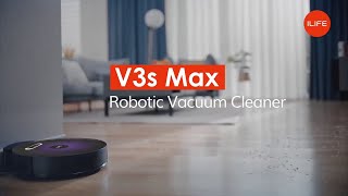 ILIFE V3s Max 2in1 Robotic Vacuum Cleaner amp Mop  Introduction Video [upl. by Shornick]