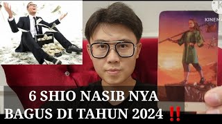 6 SHIO NASIB NYA BAGUS BANGET DI TAHUN 2024 ‼️DI TAHUN NAGA MEMILIKI HOKI BAGUS [upl. by Sinaj]