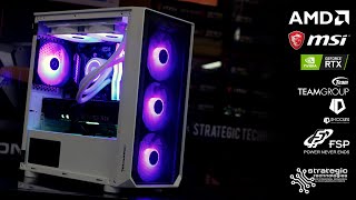 Tecware Forge M White with RTX 3060Ti Gaming PC [upl. by Siul]