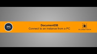 AWS DocumentDB Connect to an instance from a PC [upl. by Durand986]