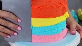 AMAZING RAINBOW CAKES amp DESSERTS  Satisfying Recipe Compilation Video  YouTube [upl. by Aihsoek]