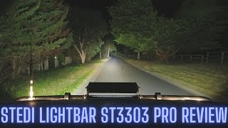 STEDI LIGHTBAR ST3303 PRO Review [upl. by Augy60]