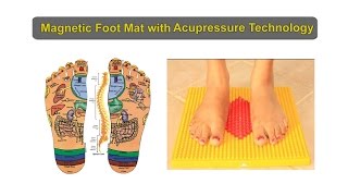 Acupressure Foot Mat with Magnetic technology [upl. by Alderman]