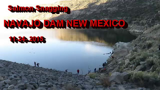 NAVAJO DAM New Mexico Salmon Snagging [upl. by Mattson452]