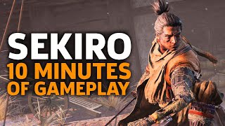 10 Minutes Of Sekiro Shadows Die Twice Gameplay  Gamescom 2018 [upl. by Ratha]