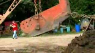 Priestman Cub 6c Dragline [upl. by Eslehc]