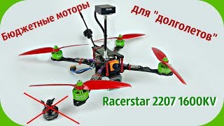 Racerstar BR2207S 1600KV моторы для quotдолголетовquot Нафиг кобры и гориллы [upl. by Meyer]