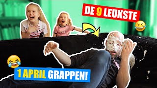 DE LEUKSTE 1 APRIL GRAPPEN UITHALEN bij onze OUDERS 9 Leuke Grappen Voor Thuis ♥DeZoeteZusjes♥ [upl. by Enicnarf306]