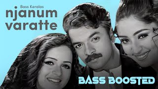 Njanum Varatte  Bass Boosted  Chathikkatha Chanthu  BK Atmos [upl. by Oretos]