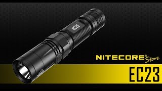 Discontinued NITECORE EC23 1800 Lumens High Performance Compact EDC LED Flashlight [upl. by Prouty844]