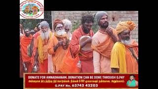 Annadhanam distributed to Sadhus by Erumbur Karnan Siddhar on 281223 [upl. by Sisson]