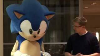 Exclusive interview with Sonic the Hedgehog [upl. by Philippa928]