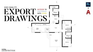 How to Export AutoCAD to PDF with layers HIGH QUALITY [upl. by Maddock143]