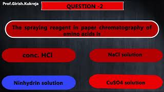 MCQ Paper Chromoatography Amino acids and sugars Biochemistry Practical Viva questions Microbiology [upl. by Pelagia281]