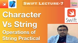 What is CharacterAnd String  What is Operations of String InHindi [upl. by Einnaf]