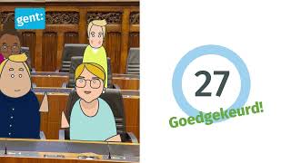 De Gentse gemeenteraad zo zit dat in elkaar [upl. by Yneffit899]