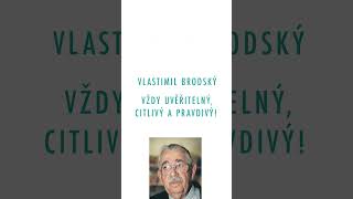 Vlastimil Brodský  Nezapomenutelný a jedinečný upoutávka [upl. by Asimaj]