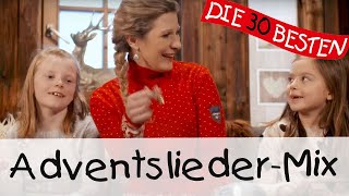 🕯 AdventsliederMix für Kinder 🕯  Kinderlieder zum Mitsingen und Bewegen [upl. by Amoreta]