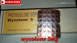 Wysolone tablet के बारे में पूरी जानकारी prednisolone tablet uses Benefits in Hindi [upl. by Divan]