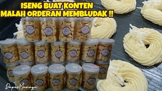 BEST SELLER DI BAKULANKU‼️ORDERAN MEMBLUDAK SAKING ENAKNYA  SAGU KEJU [upl. by Aicirtap]