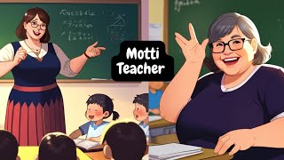 Motti class Teacher  English story  Moral stories  Bedtime stories  story [upl. by Jelks139]