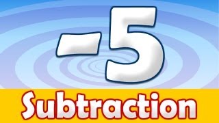 Subtraction 5 Math Song [upl. by Raffarty]