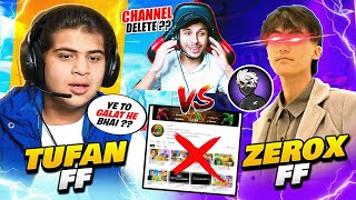 ZEROX FF 👽 Vs TUFAN FF🔥 Best Player OF NG 👽 1 VS 1 महा मुकाबला Do Die 💀 Free Fire Max [upl. by Levison]