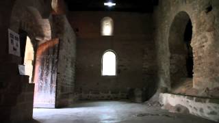 Church of Sant Quirze de Pedret Bergueda Catalonia  Unravel Travel TV [upl. by Renfred]