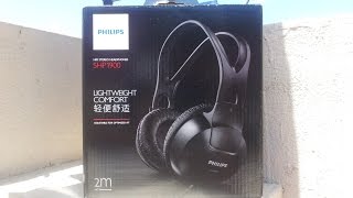 Philips SHP190097 OverEar Stereo Headphone Black [upl. by Yelad]