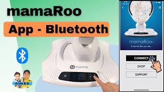 4Moms Mamaroo Swing Bluetooth Pairing and App Walkthrough Tutorial [upl. by Nosreip]