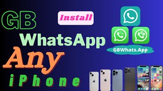 How to install GBWhatsApp on iPhone  Easy Tutorial [upl. by Ambrosio74]