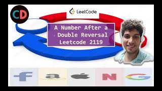 A Number After a Double Reversal  Leetcode 2119  Live coding session 🔥🔥🔥🔥 1 Liner  Contest 273 [upl. by Kermit344]