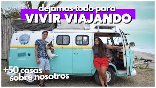 🚎nos MUDAMOS a una KOMBI VW de 1984 para VIAJAR por el mundo 🌎 cómo empezamos a ser nómades [upl. by Dnalor791]